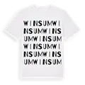 Winsum ordlek t-shirt