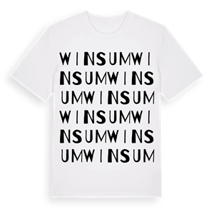 Winsum ordlek t-shirt – ekologisk bomull t-shirt från Pinshirt