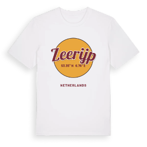 Zeerijp cirkel t-shirt – ekologisk bomull t-shirt från Pinshirt