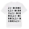 Zuidbroek ordlek t-shirt
