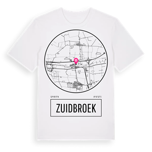 Zuidbroek t-shirt – ekologisk bomull t-shirt från Pinshirt