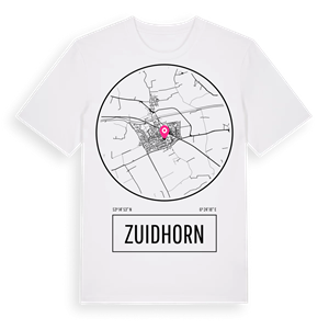 Zuidhorn t-shirt – ekologisk bomull t-shirt från Pinshirt