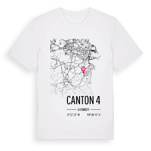 Canton 4 karta t-shirt – ekologisk bomull t-shirt från Pinshirt