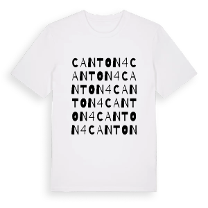 Canton 4 ordlek t-shirt – ekologisk bomull t-shirt från Pinshirt
