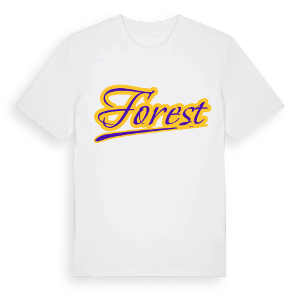 Forest baseball t-shirt – ekologisk bomull t-shirt från Pinshirt