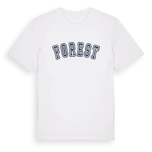 Forest college t-shirt – ekologisk bomull t-shirt från Pinshirt