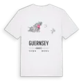 Guernsey karta t-shirt