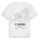 St Saviour karta t-shirt