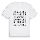 Akçakale Mahallesi ordlek t-shirt