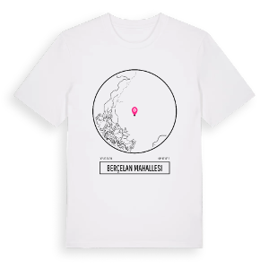 Berçelan Mahallesi t-shirt – ekologisk bomull t-shirt från Pinshirt