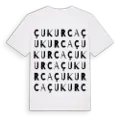 Çukurca ordlek t-shirt