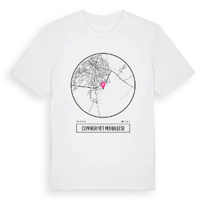 Cumhuriyet Mahallesi t-shirt – ekologisk bomull t-shirt från Pinshirt