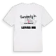 Någon i Dağgöl Mahallesi älskar mig t-shirt