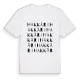 Hakkâri ordlek t-shirt