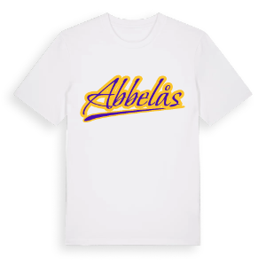 Abbelås baseball t-shirt – ekologisk bomull t-shirt från Pinshirt