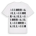 Abborrakull ordlek t-shirt