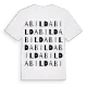 Abild ordlek t-shirt