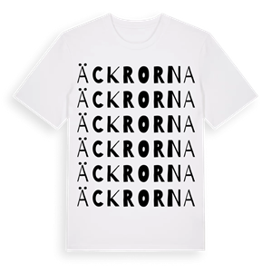 Äckrorna ordlek t-shirt – ekologisk bomull t-shirt från Pinshirt