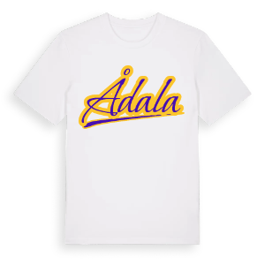 Ådala baseball t-shirt – ekologisk bomull t-shirt från Pinshirt