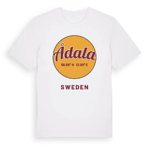 Ådala cirkel t-shirt – ekologisk bomull t-shirt från Pinshirt