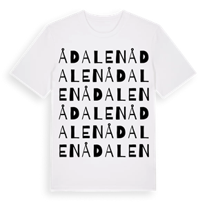 Ådalen ordlek t-shirt – ekologisk bomull t-shirt från Pinshirt