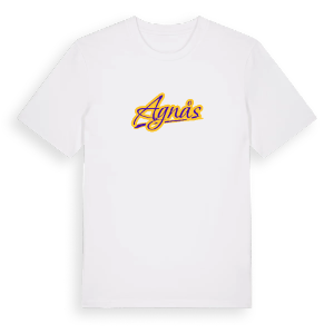 Agnås baseball t-shirt – ekologisk bomull t-shirt från Pinshirt