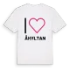 Jag älskar Åhyltan t-shirt stort tryck