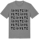 Mid Heather Gray t-shirt med Åhylte ordlek t-shirt