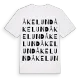 Åkelund ordlek t-shirt