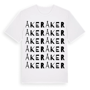 Åker ordlek t-shirt – ekologisk bomull t-shirt från Pinshirt