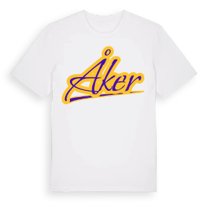Åker baseball t-shirt – ekologisk bomull t-shirt från Pinshirt