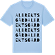 Blue Soul t-shirt med Albrektsgård ordlek t-shirt