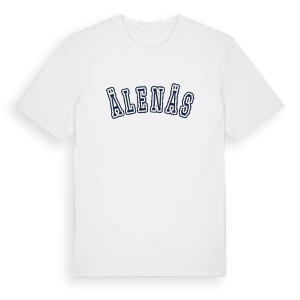 Älenäs college t-shirt – ekologisk bomull t-shirt från Pinshirt