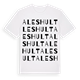 Aleshult ordlek t-shirt