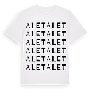 Alet ordlek t-shirt – ekologisk bomull t-shirt från Pinshirt