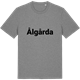 Mid Heather Gray t-shirt med Ålgårda fetstil t-shirt