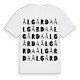 Ålgårda ordlek t-shirt