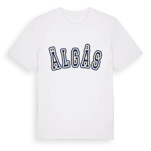 Älgås college t-shirt – ekologisk bomull t-shirt från Pinshirt