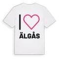 Jag älskar Älgås t-shirt stort tryck