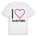 Jag älskar Algutsbo t-shirt stort tryck