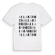 Allarängen ordlek t-shirt