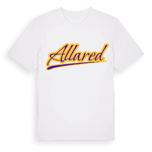 Allared baseball t-shirt – ekologisk bomull t-shirt från Pinshirt