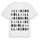 Allareds mölla ordlek t-shirt