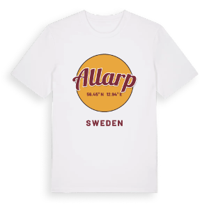 Allarp cirkel t-shirt – ekologisk bomull t-shirt från Pinshirt