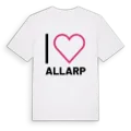 Jag älskar Allarp t-shirt stort tryck