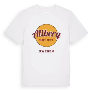 Allberg cirkel t-shirt – ekologisk bomull t-shirt från Pinshirt