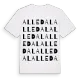 Alledal ordlek t-shirt