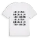 Allmänningen ordlek t-shirt