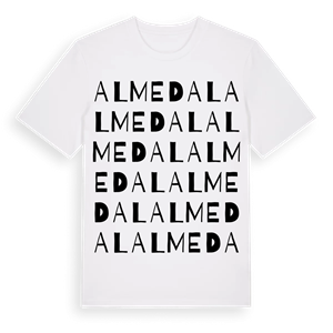 Almedal ordlek t-shirt – ekologisk bomull t-shirt från Pinshirt