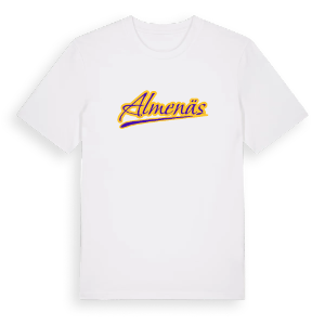 Almenäs baseball t-shirt – ekologisk bomull t-shirt från Pinshirt